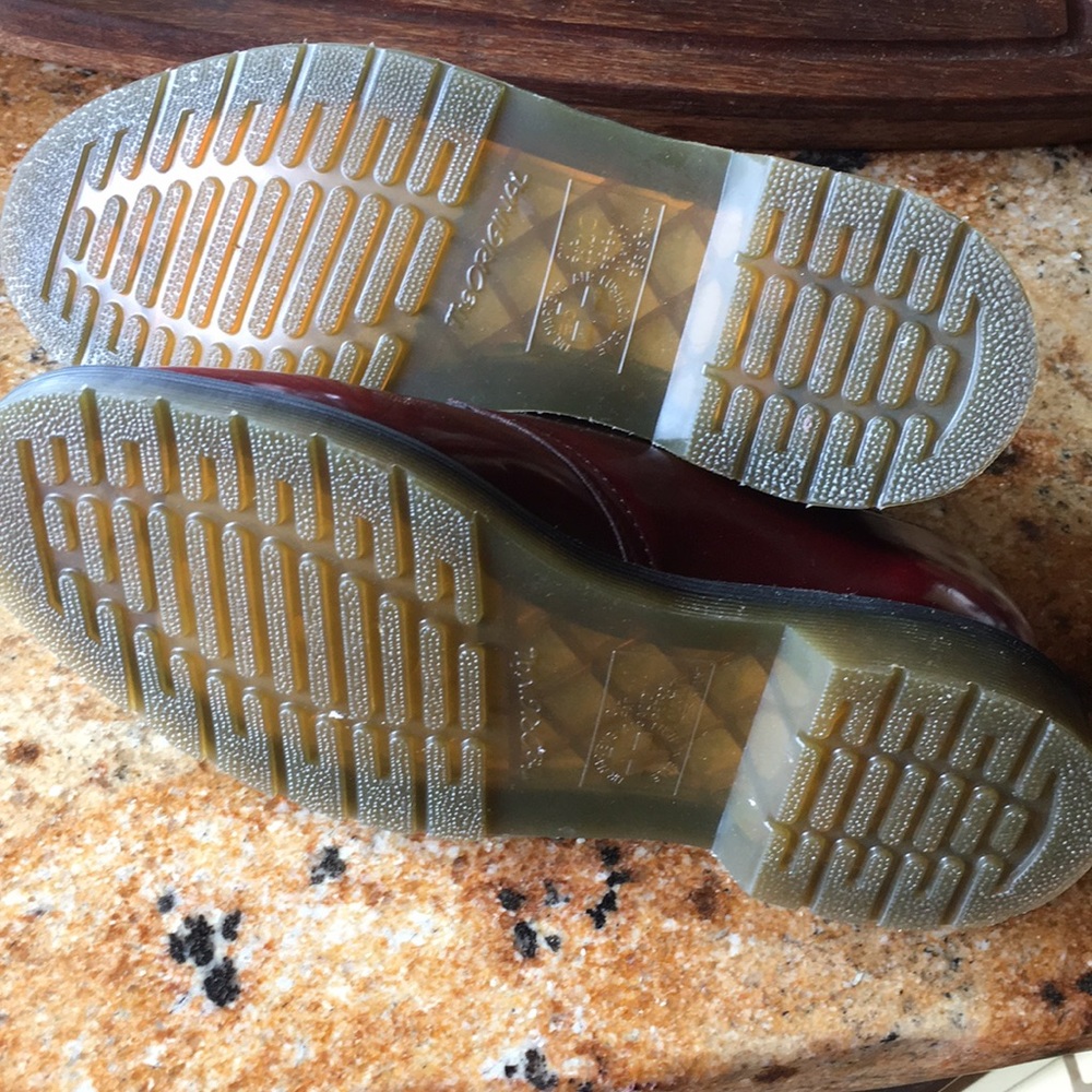 Vegan Dr. Martens 1461 Worn Once Oxford - Picture 3 of 5